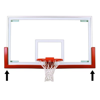 Protecteur de panneau de verre, 72", rouge