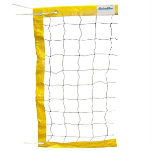 Economy Beach Volleyball Net, yellow