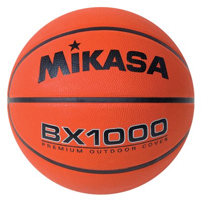 Ballon de basketball Mikasa en caoutchouc