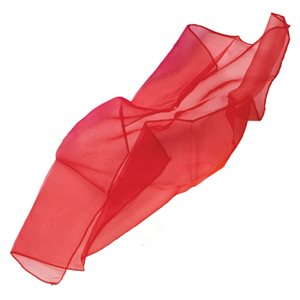 Juggling scarf, 26", red