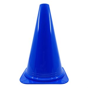 Vinyl cone, blue