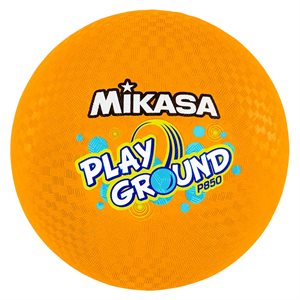 Four Square playground ball, orange, 8½"