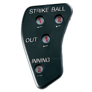 Baseball umpire indicator