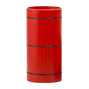 Roll Play, 12.5 cm, rubber stripes, red