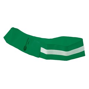 Velcro identification belt, green