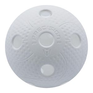 Balle floorball PRECISION, blanc
