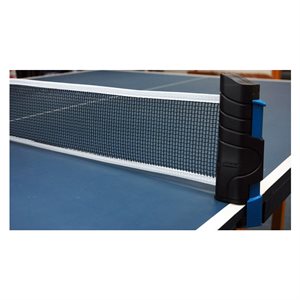 Self-tensioning table tennis net