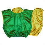 Camisole réversible,adulte, jaune-vert