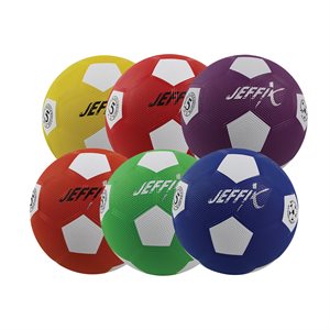 6 ballons de soccer récréatif