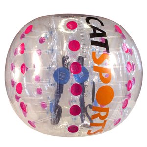 Bulle de soccer-bulle en PVC, 1m20 dia., rose