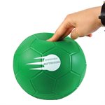6 ballons de soccer gonflables en caoutchouc doux