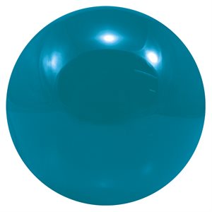 Balle contact acrylique 100 mm, bleue