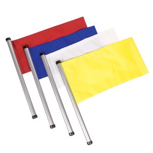 4 drapeaux d'arbitre de water-polo